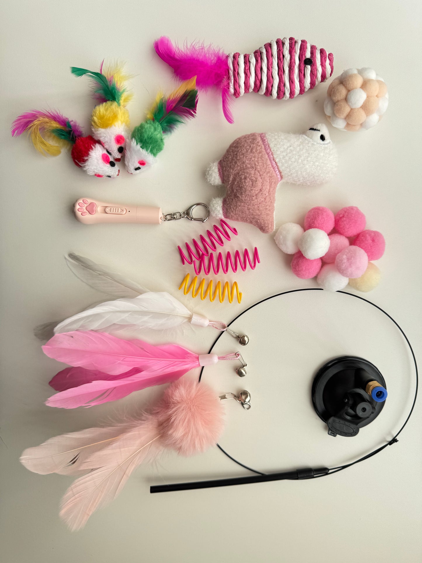 💗 Blush Play Box Pink Cat Toy Box