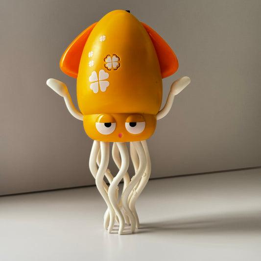 Electric Dancing Squid Toy – Interactive Light & Sound USB Rechargeable 🦑🎶