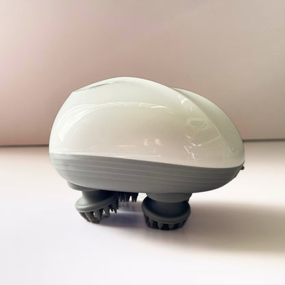 Purr & Paw Relaxer™ — 4-Head Pet Massager (White-Gray) 🐱🐶💆‍♀️