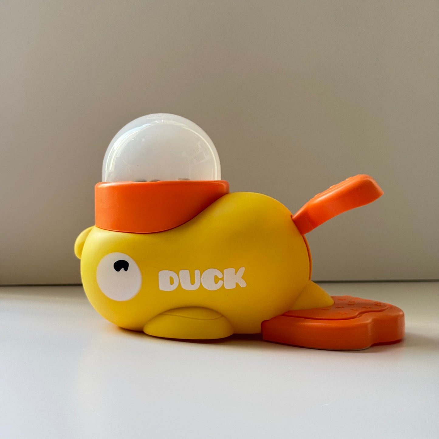 🐾 Interactive Yellow Duck Toy for Cats 🦆