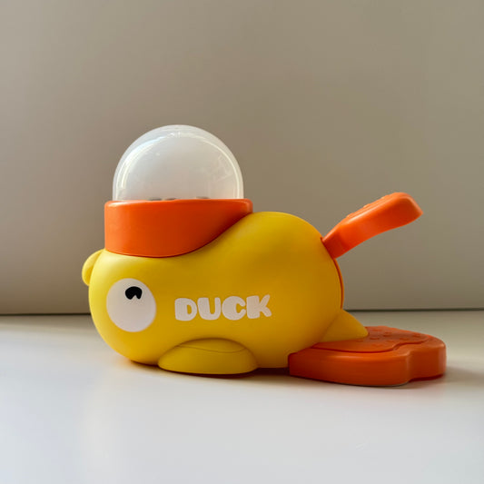 🐾 Interactive Yellow Duck Toy for Cats 🦆
