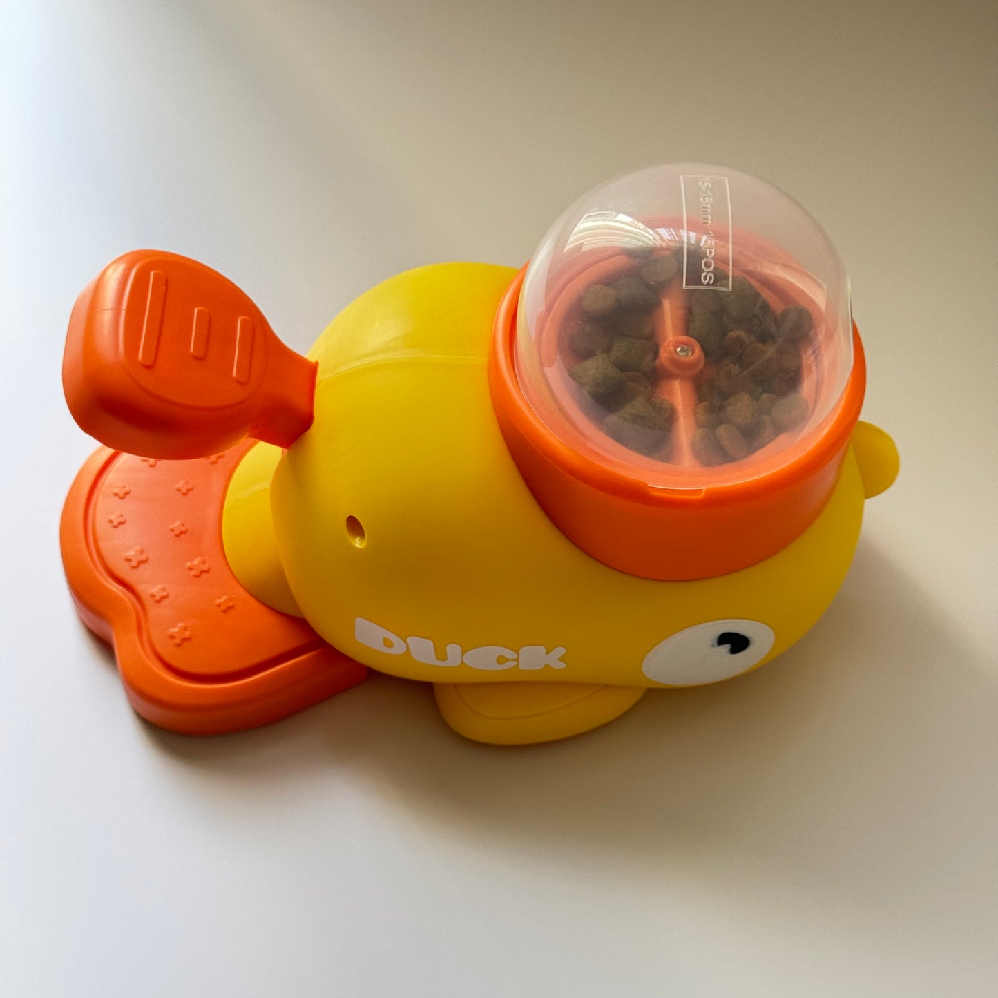 🐾 Interactive Yellow Duck Toy for Cats 🦆