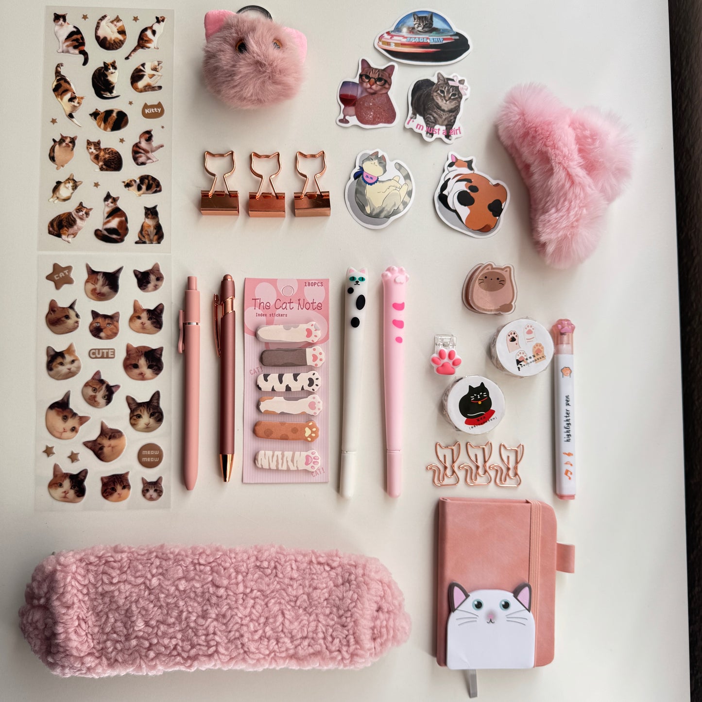🌸 Cat Lover Pink Bundle