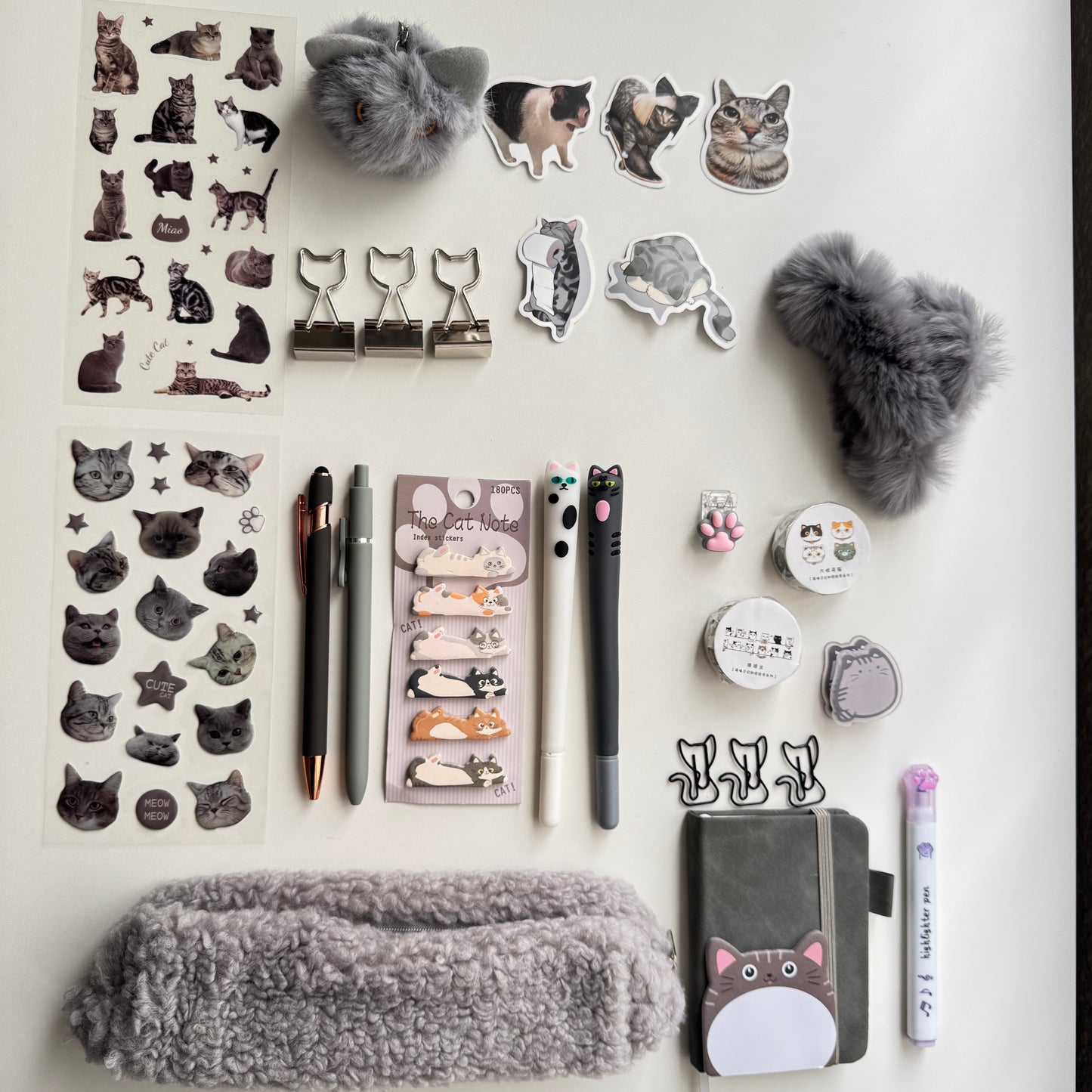 🩶 Cat Lover Grey Bundle