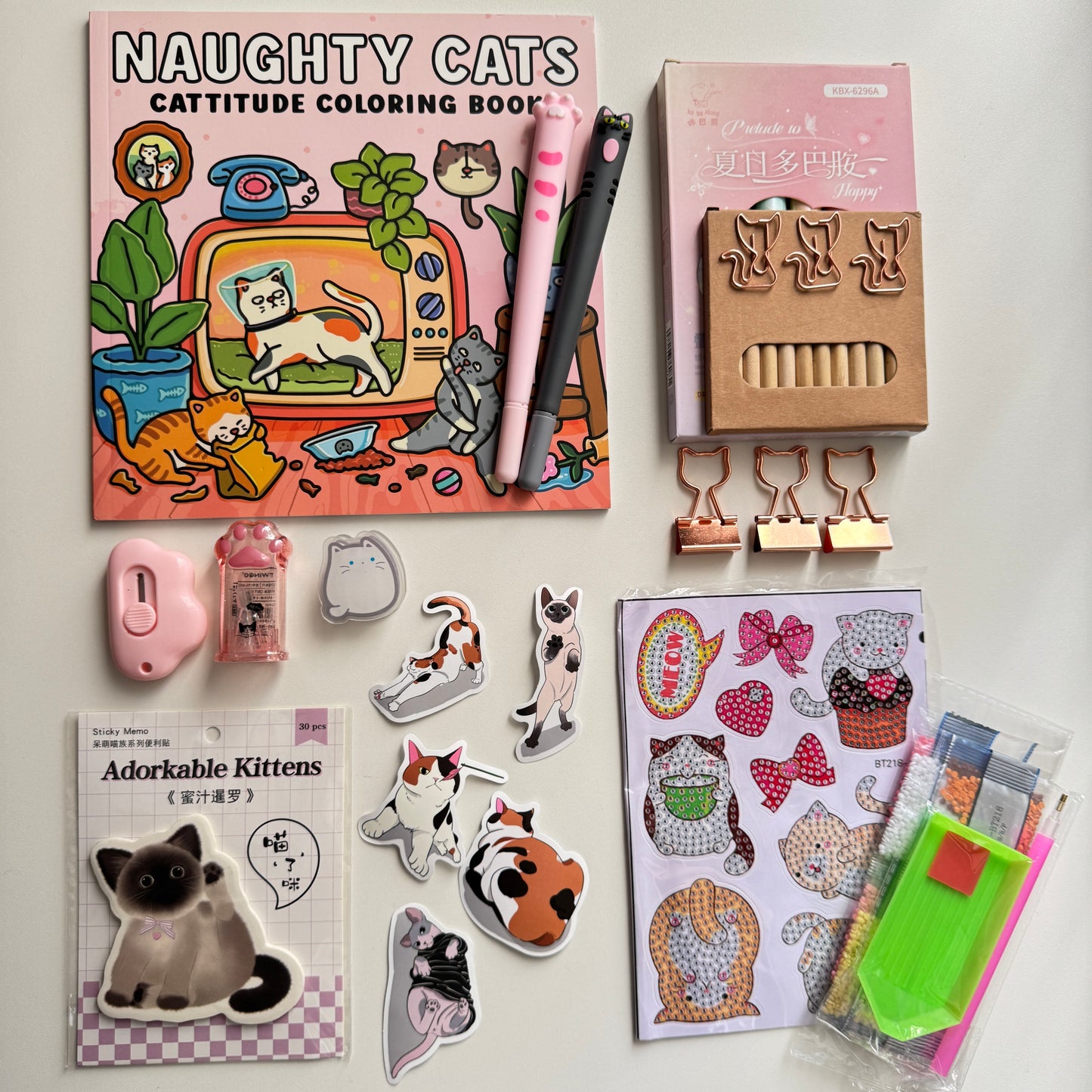😼 Naughty Cats Creative Art Kit