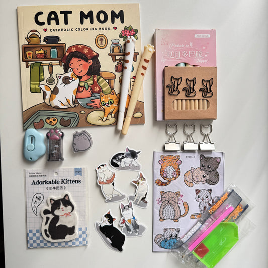 🐾 Cat Mom Creative Art Kit