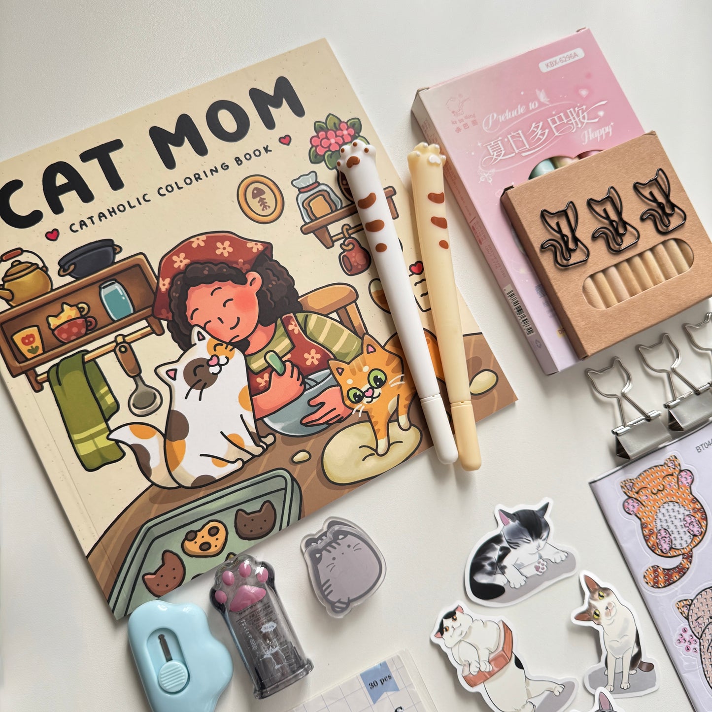 🐾 Cat Mom Creative Art Kit
