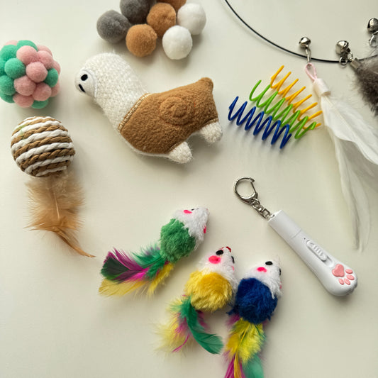 🤎Wild Instinct Box Khaki Cat Toy Box