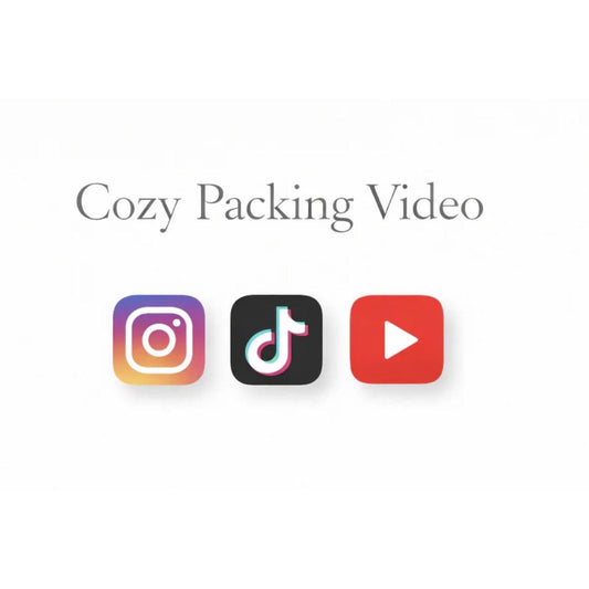 Cozy Packing Video (Instagram, TikTok & YouTube)