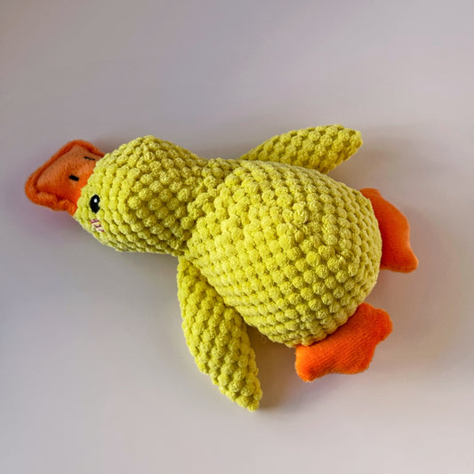 🦆 Duck Toy with Squeaker for Cats & Dogs 🐾