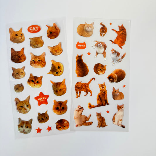 Meow Mood Stickers 🐾 — Cute Cat Collectio