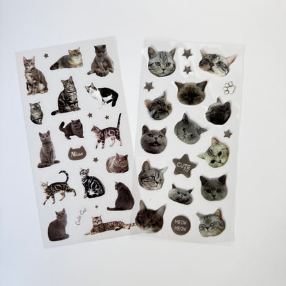 Meow Mood Stickers 🐾 — Cute Cat Collectio
