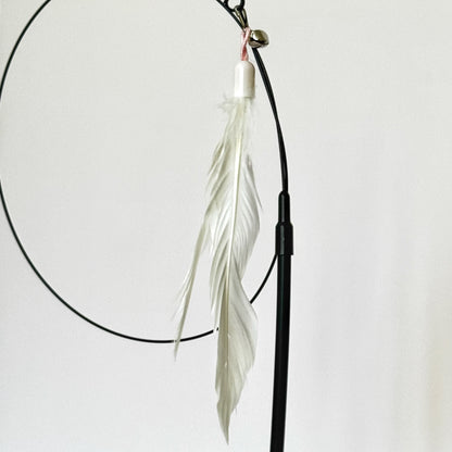 Interactive Cat Toy “Feather on a Wand”