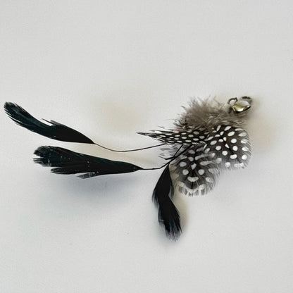 🐾 Feather with Bell for Cat Wand Toy (5 Colors) 🎀