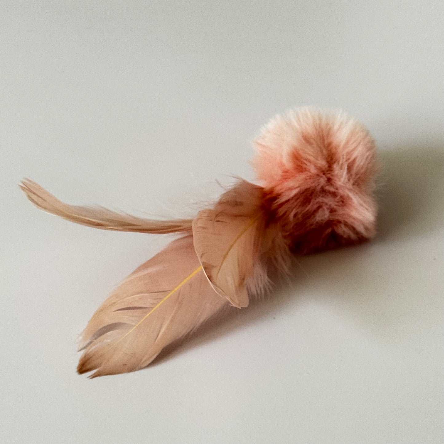 🐾 Feather with Bell for Cat Wand Toy (5 Colors) 🎀