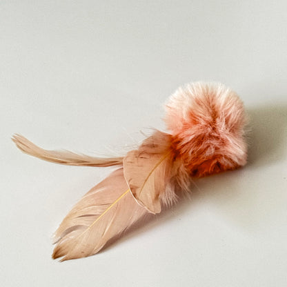 🐾 Feather with Bell for Cat Wand Toy (5 Colors) 🎀