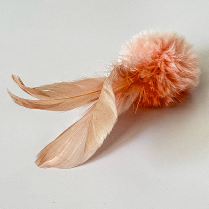 🐾 Feather with Bell for Cat Wand Toy (5 Colors) 🎀
