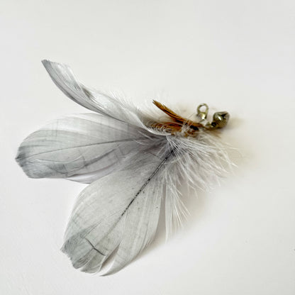 🐾 Feather with Bell for Cat Wand Toy (5 Colors) 🎀