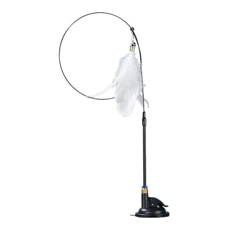 Interactive Cat Toy “Feather on a Wand”